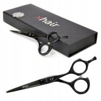 Profesjonalne nożyczki fryzjerskie TYTANOWE Sharp Black 5,5