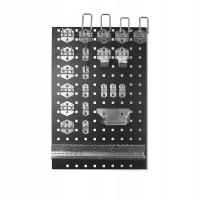 Держатели и крючки для перфорированной панели инструментов, Набор: 22 шт.