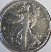 Half Dollar Liberty Walking 1942 Mennica P