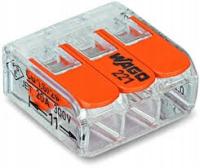 ZŁĄCZKA WAGO 3-PRZEWODOWA 221-413 opakowanie 5szt