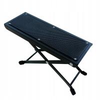 Regulowany składany podnóżek gitarowy do gitary metal