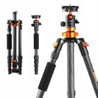 TRIPOD STATYW K&F CONCEPT D225C2 LEKKI CARBON