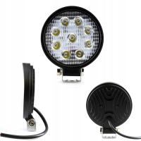 СВЕТОДИОДНЫЙ ГАЛОГЕННЫЙ РАБОЧИЙ СВЕТИЛЬНИК 27 ВТ КРУГЛЫЙ 30 ГРАДУСОВ