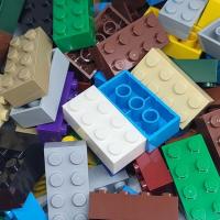 LEGO KLOCEK 2 x 4 Mix kolorów 3001 NOWY - 10 szt