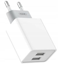 Ładowarka sieciowa XO 2xUSB 2400 mA 5 V Quick Charge