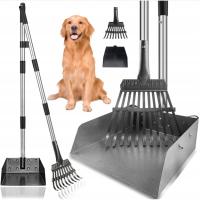 KUPOZBIERACZ ZBIERACZ NA ODCHODY ŁOPATKA DO KUPY SZUFLA ZMIOTKA SZUFELKA