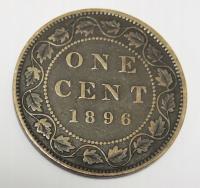 KANADA 1 cent 1896