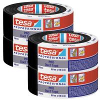 TESA DUCT TAPE Taśma naprawcza wodoodporna materiałowa 50m x 50mm czarna x4