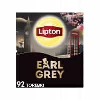 Черный чай Экспресс Lipton EARL GREY 92 пакетики 138 г