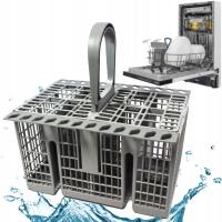 Kosz na sztućce do zmywarki Indesit plastikowy srebrny