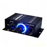 Мини-усилитель мощности HiFi AK170 2x200w | стерео | алюминий | аудио 12V 2ch