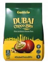 Guttcio Dubai choco bits Praliny z nadzieniem z dubajskiej czekolady 147 g