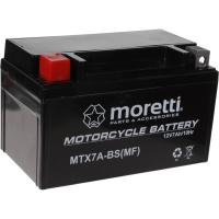 AKUMULATOR AGM Moretti YTX7A-BS/MTX7A-BS 7Ah 12V