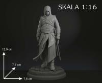 Asasyn- figurka wydruk 3D