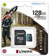 Karta microSD Kingston Canvas Go! Плюс 128 ГБ