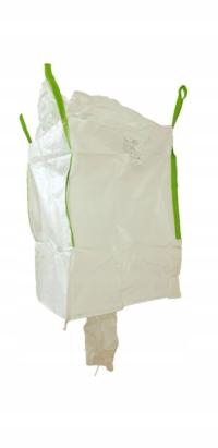 Worek BIG-BAG otwarta góra lej u dołu z uchwytami 90x90x190 1000kg