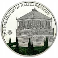 Palau. 5 dolarów 2009, Mauzoleum w Halikarnasie – SREBRO