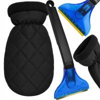 SKROBACZKA DO SZYB MOSIĘZNA DŁUGA LODU SZRONU RĘKAWICA OCIEPLANA POLAR