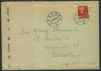 a1604 Norwegia Hornnes 1944 r - cenzura via Breslau