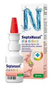 Septanazal dla dzieci aerozol do nosa katar 10 ml