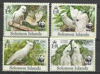 WWF Wyspy Salomona 2013 Mi 1676-1679 Czyste **