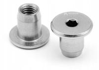 M8x15 - Nakrętka Ericsona, Meblowa NIERDZEWNA