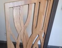 Balustrada/ ścianka ażurowa bukowa gr. 38mm WZÓR 2