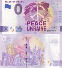 0 Euro Pokój dla Ukrainy Peace for Ukraine 2022