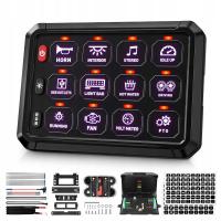 Panel sterujący oświetleniem led 8 gang z aplikacją S8-RGB-APP