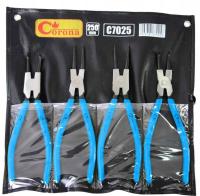 Szczypce segera 250mm 4szt zestaw Corona