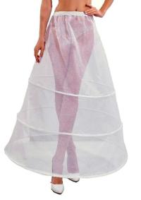 Свадебная юбка под платья три круга диаметр 90, об. 290см