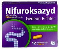 Гедеон Нифуроксазид 200 мг лекарство от диареи 12 капс.