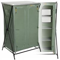 Kadva CAMPshelf туристический шкаф 24 зеленая ось алюминиевая столешница