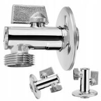 ZAWÓR KRANIK ZAWOREK ODCINAJĄCY DO BATERII SPŁUCZKI WC 1/2