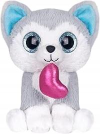 Maskotka na Walentynki Pluszak Pies Husky z sercem MY OLI