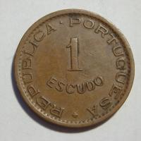 1 Escudo, Angola, 1965r. X9837