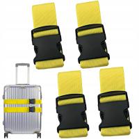 4X защитный ремень для багажа для чемоданов, прочный комплект