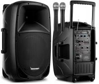 Kolumna Voice Kraft 12P975UBRW 250 W czarny + Bezprzewodowe mikrofony Voice Kraft VK 3328