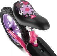 Siodełko do rowerka biegowego PUKY LR M , LR 1L BR dla dziewczynki kwiatki