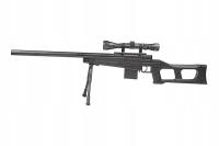 Снайперская винтовка ASG well MB4408D с прицелом и сошкой