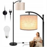 НАПОЛЬНАЯ ЛАМПА С 3 ЦВЕТНЫМИ ТЕМПЕРАТУРАМИ 220 В / 12 ВТ 175 СМ