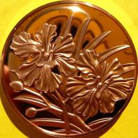 KWIATY SINGAPUR 25 ROCZNICA NIEPODLEGŁOŚCI OLBRZYM MIEDŹ