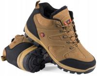 Ocieplane buty trekkingowe sportowe męskie sneakersy outdoor robocze