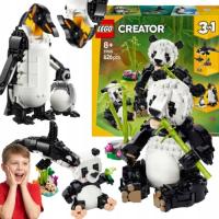ZESTAW LEGO CREATOR 3w1 DZIKIE ZWIERZĘTA PANDA ORKA PINGWIN KLOCKI PREZENT