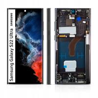Wyświetlacz do Samsung Galaxy S22 Ultra ekran LCD Big OLED ramka SM-S908B