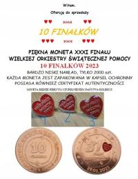 10 FINAŁKÓW 2023 + SERDUSZKO WOŚP (jedno z trzech - do wyboru)