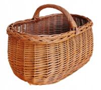 Прочная плетеная корзина для покупок, грибы 50 см