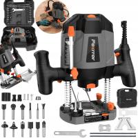 ЭЛЕКТРИЧЕСКИЙ ФРЕЗЕРНЫЙ СТАНОК ДЛЯ ДЕРЕВООБРАБОТКИ, РУЧНОЙ НАБОР ИЗ 12 ФРЕЗ