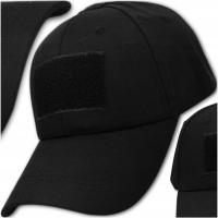 Taktyczna czapka z daszkiem Męska Czarna wojskowa Lato wojskowa MILITARNA