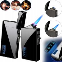 ŁADOWALNA USB ZAPALNICZKA PLAZMOWA, ZAPALNICZKA ZE WSKAŹNIKIEM BATERII